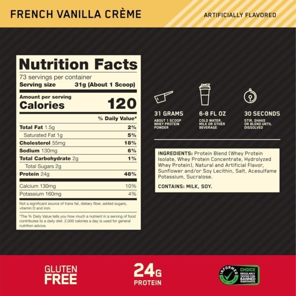 Optimum Nutrition Gold Standard 100% Whey